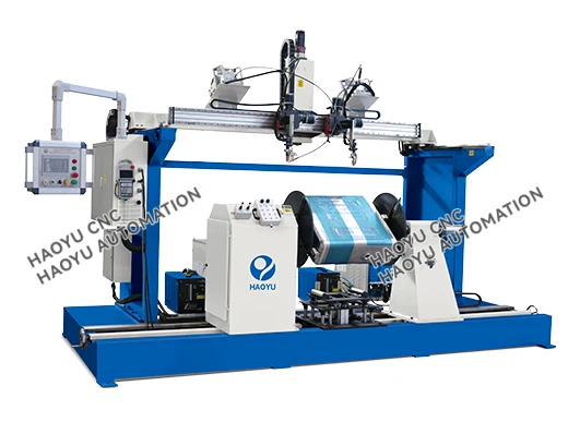 Double Torches Gasoline Tank Head Welding Machine best